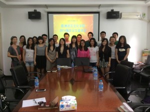 欧语2014毕业座谈会照片